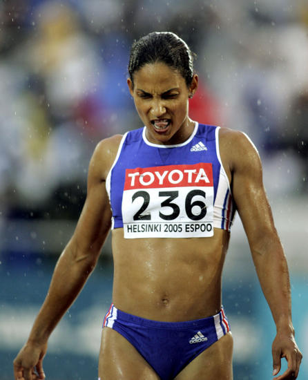 Christine Arron After Womens 200 M Editorial Stock Photo - Stock Image ...