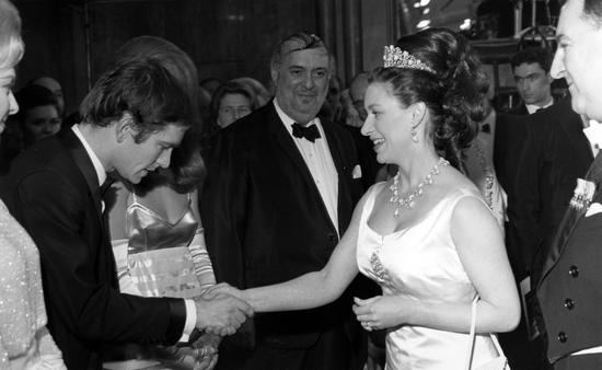 Tom Courtenay Princess Margaret Royal Command Editorial Stock Photo 