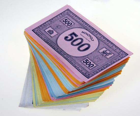 Monopoly Board Game Money Editorial Stock Photo - Stock Image ...