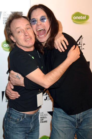 ozzy osbourne and angus young
