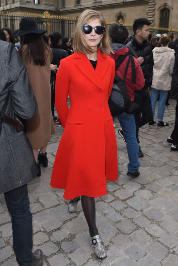 dior red jacket