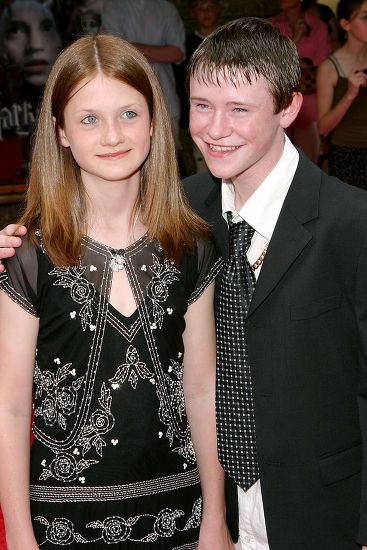 Bonnie Wright Devon Murray Editorial Stock Photo - Stock Image ...