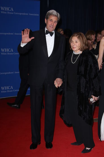 John Kerry Wife Teresa Heinz Kerry Editorial Stock Photo - Stock Image