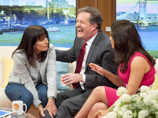 Davina Mccall Piers Morgan Susanna Reid Editorial Stock Photo Stock 