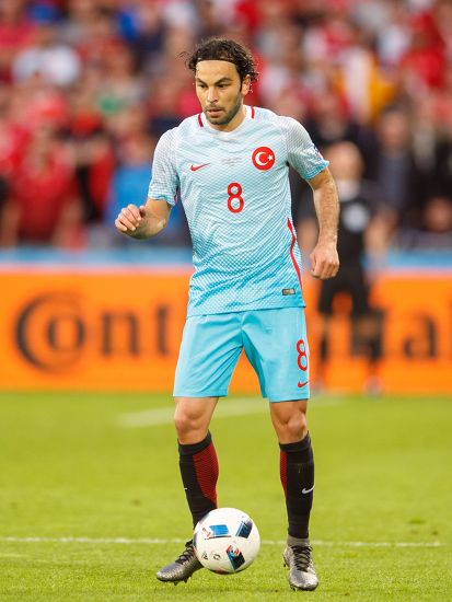 Selcuk Inan Turkey During Uefa Euro Editorial Stock Photo - Stock Image ...