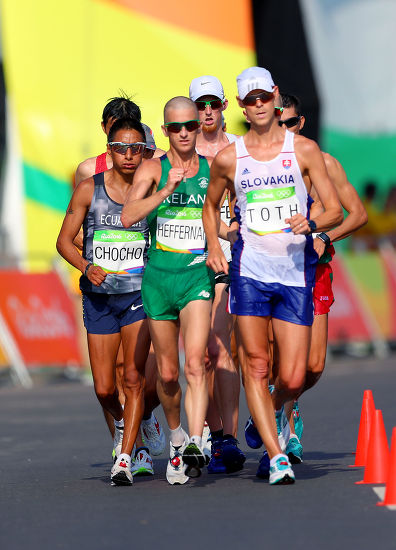 Mens 50km Race Walk Final Irelands Editorial Stock Photo - Stock Image ...