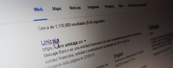 Website Unicaja Bank Editorial Stock Photo - Stock Image | Shutterstock