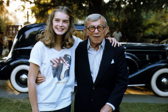 Brooke Shields George Burns Editorial Stock Photo - Stock Image ...