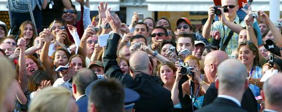 Bruce Willis Fans Editorial Stock Photo - Stock Image | Shutterstock