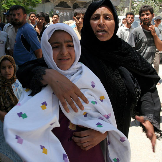 Palestinian Girl Huda Gali Weeping During Editorial Stock Photo - Stock ...