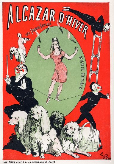 Eldorado Music Hall Jules Cheret Vintage Band Jugendstil Plakat Plakate A1 343