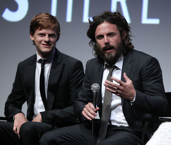 Lucas Hedges Casey Affleck Editorial Stock Photo - Stock Image ...