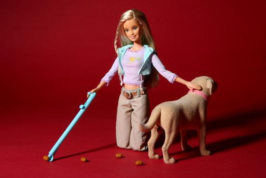 barbie tanner dog
