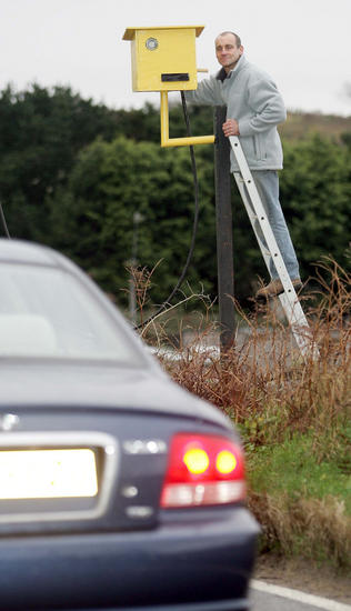Fake Speed Camera Has Been Branded Editorial Stock Photo - Stock Image ...