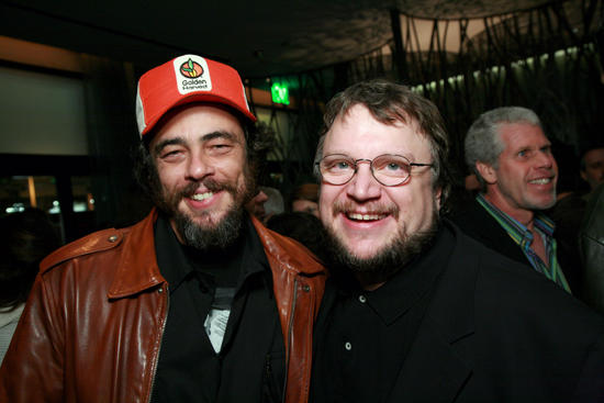 Benicio Del Toro Guillermo Del Toro - Foto de stock de contenido ...