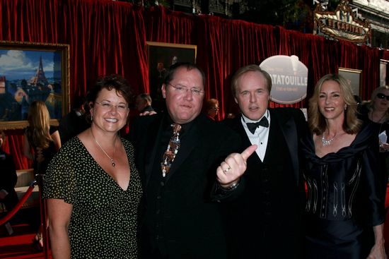 John Lasseter Brad Bird Spouses Editorial Stock Photo - Stock Image ...