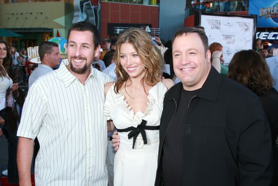 Adam Sandler Jessica Biel Kevin James Editorial Stock Photo - Stock ...