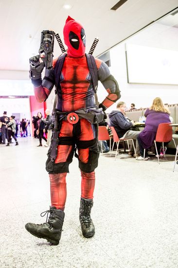 Cosplayers Deadpool Editorial Stock Photo - Stock Image | Shutterstock