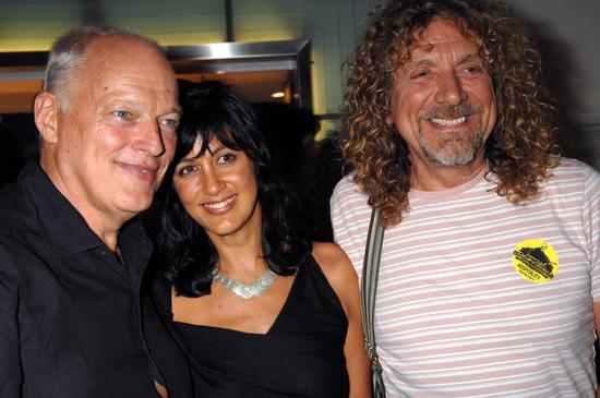 David Gilmour Wife Polly Samson Robert Editorial Stock Photo - Stock ...