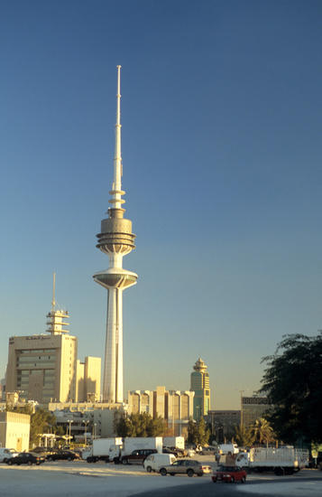 Communications Tower Kuwait Editorial Stock Photo - Stock Image ...