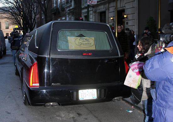 Hearse Heath Ledgers Casket Editorial Stock Photo - Stock Image ...