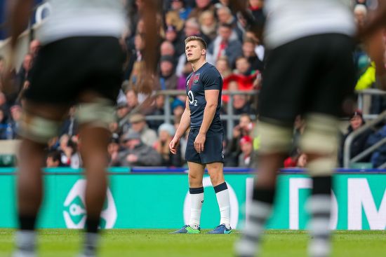 Owen Farrell England Prepares Kick Conversion Editorial Stock Photo ...