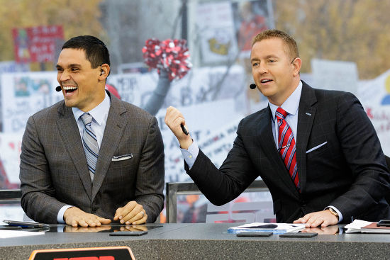 Th Espn College Game Day Analysts Editorial Stock Photo - Stock Image ...