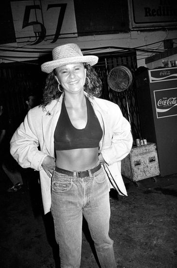Live Aid Wembley Arena Tracey Ullman Editorial Stock Photo - Stock