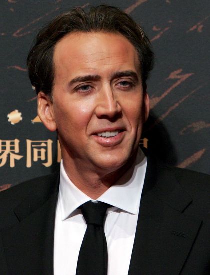 Us Actor Nicolas Cage Smiles During Editorial Stock Photo - Stock Image ...