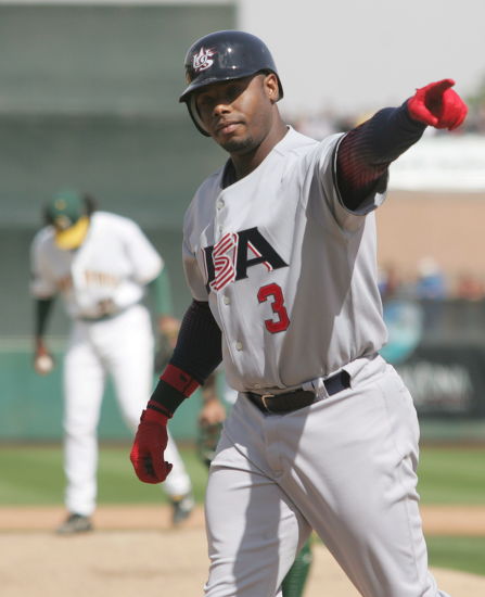 Usa Hitter Ken Griffey Jr R Editorial Stock Photo Stock Image