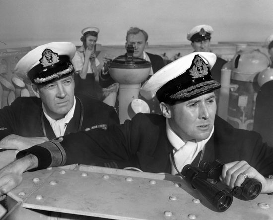 Battle River Plate Film Anthony Quayle Editorial Stock Photo - Stock