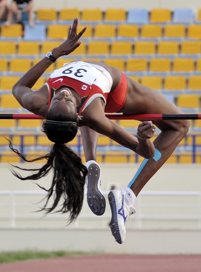 Nicole Forrester Canada Competes Womens High Editorial Stock Photo ...