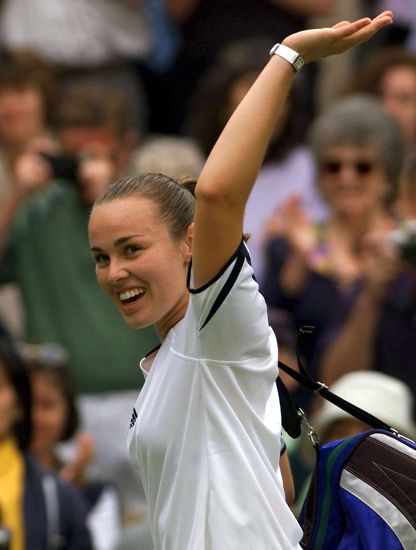 Wimbledon United Kingdom Swiss Martina Hingis Editorial Stock Photo ...