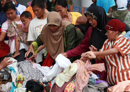 Resident Victims Mount Merapi Eruptions Choose Editorial Stock Photo ...