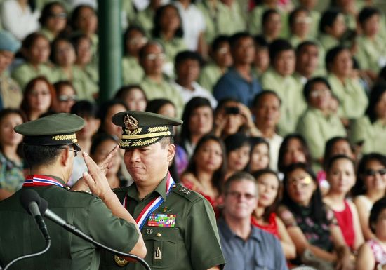 Newly Appointed Commanding General Philippine Army Editorial Stock ...