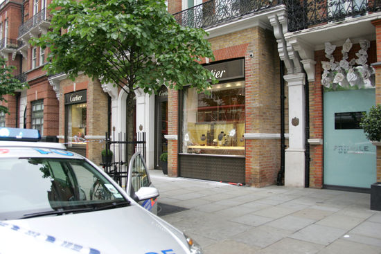 THIEVES SMASHED Editorial Stock Photo 