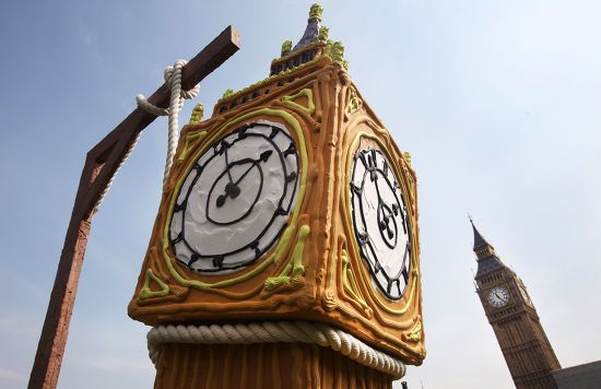 Effigy Big Ben Hangs Giant Gallow Editorial Stock Photo - Stock Image ...