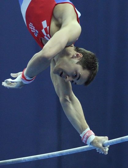 Marijo Moznik Croatia Competes Horizontal Bar Editorial Stock Photo ...