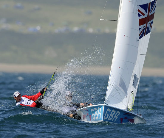 Britains Luke Patience Stuart Bithell Compete Editorial Stock Photo ...
