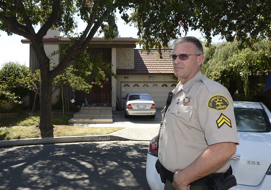 Los Angeles County Sheriff Deputy Aaron Editorial Stock Photo - Stock