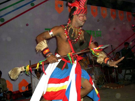 Dancer Performs Traditional Indian Naga Dance Editorial Stock Photo ...