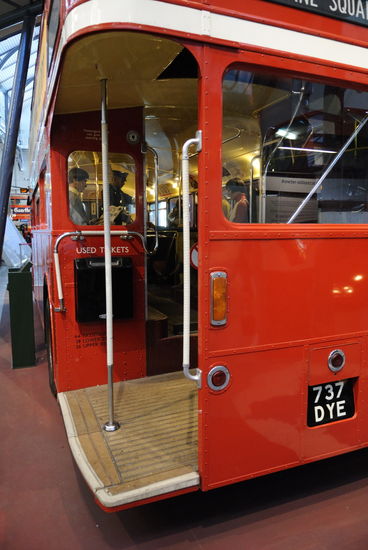 Rear Platform Routemaster Bus Editorial Stock Photo - Stock Image ...