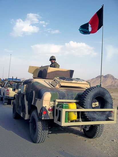 Afghan National Army Ana Commandos Seen Editorial Stock Photo - Stock ...