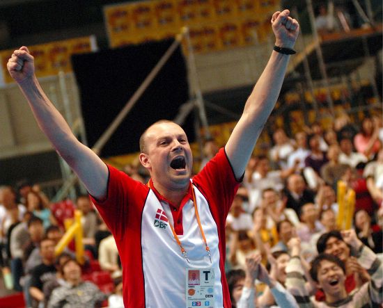 Danish Badminton Coach Thomas Stuer Lauridsen Editorial Stock Photo