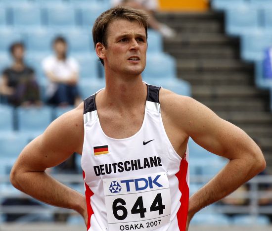 Stephan Steding Germany After Attempt Javelin Editorial Stock Photo ...