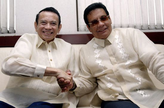 Philippine Vicepresident Teofisto Guingona L Presidential Editorial