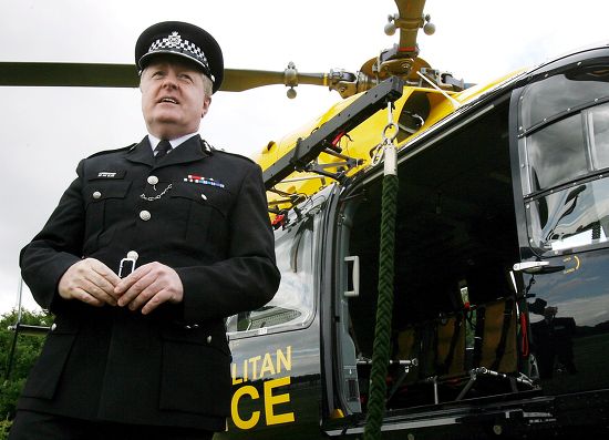 Metroplitan Police Cmmissioner Sir Ian Blair Editorial Stock Photo