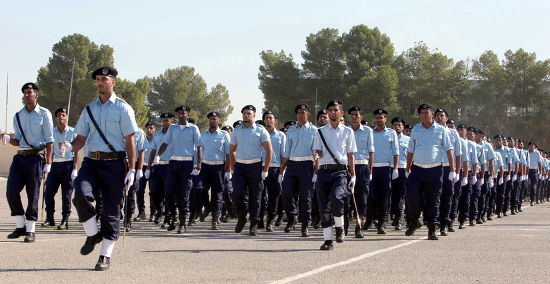 Libyan Police Cadets March Compound Police Editorial Stock Photo ...