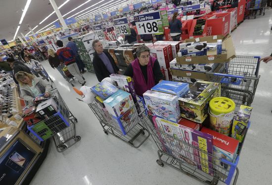 Shoppers Seen Walmart Store Queensbury New Editorial Stock Photo ...