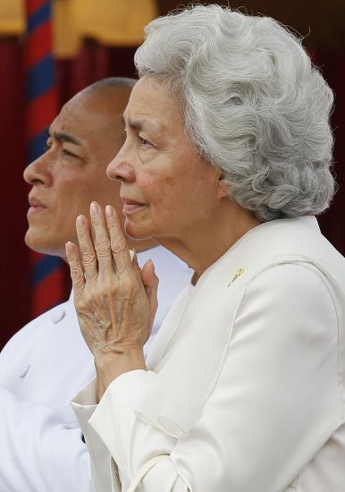 Cambodian Queen Mother Norodom Monineath R Editorial Stock Photo